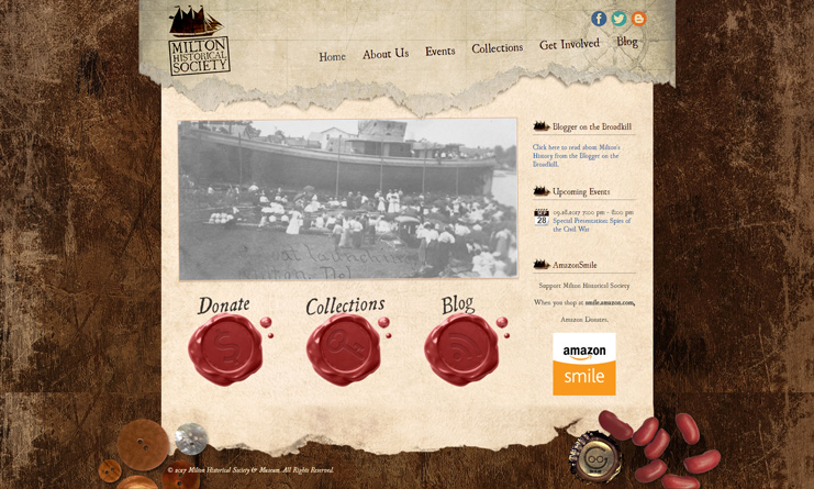 webdesign-historicmilton Milton Historical Society