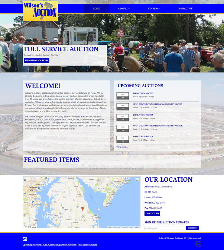 Wilson's Auction