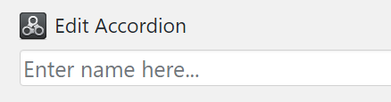 accordion add name