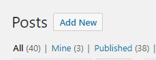 Add New Post