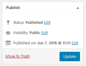 content block update