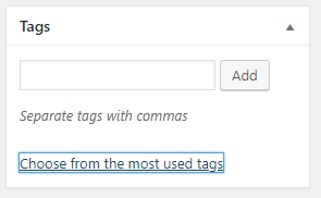 product tags