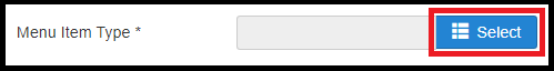 select menu item type