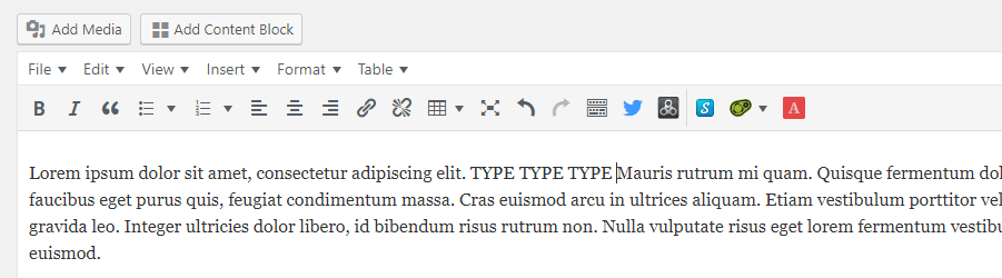 text editor