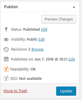 update page
