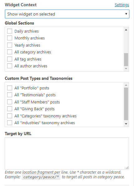 widget context 2