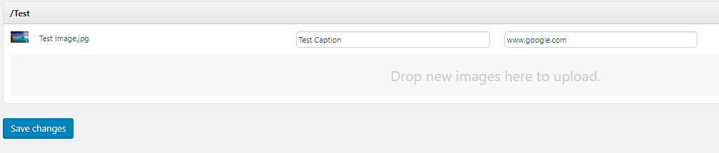 widgetkit add captions and links