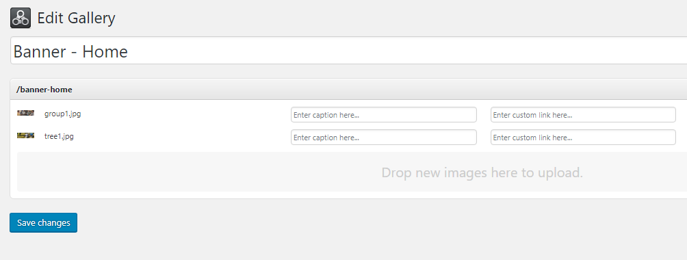 widgetkit banner list
