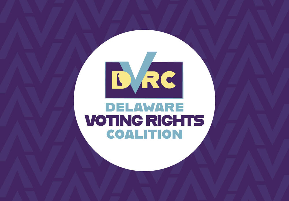 Delaware Voting Rights Coalition logo designed by Techno Goober