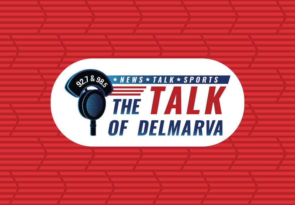 The Talk of Delmarva logo designed by Techno Goober
