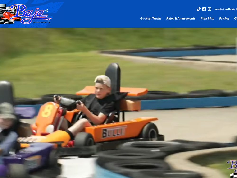 Baja Amusements &mdash; website by Techno Goober