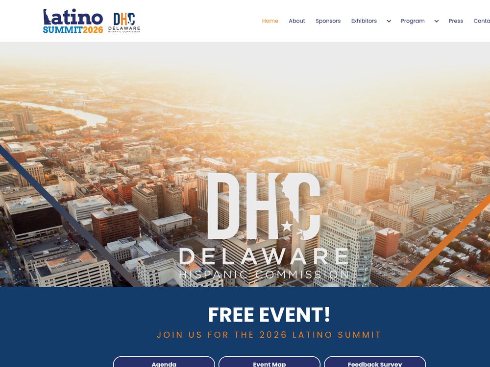 Delaware Hispanic Commission &mdash; website by Techno Goober