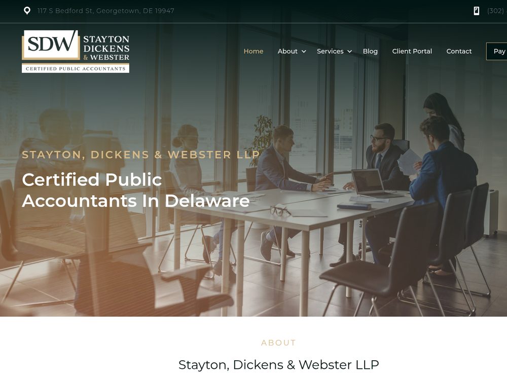 Stayton & Dickens &mdash; website by Techno Goober