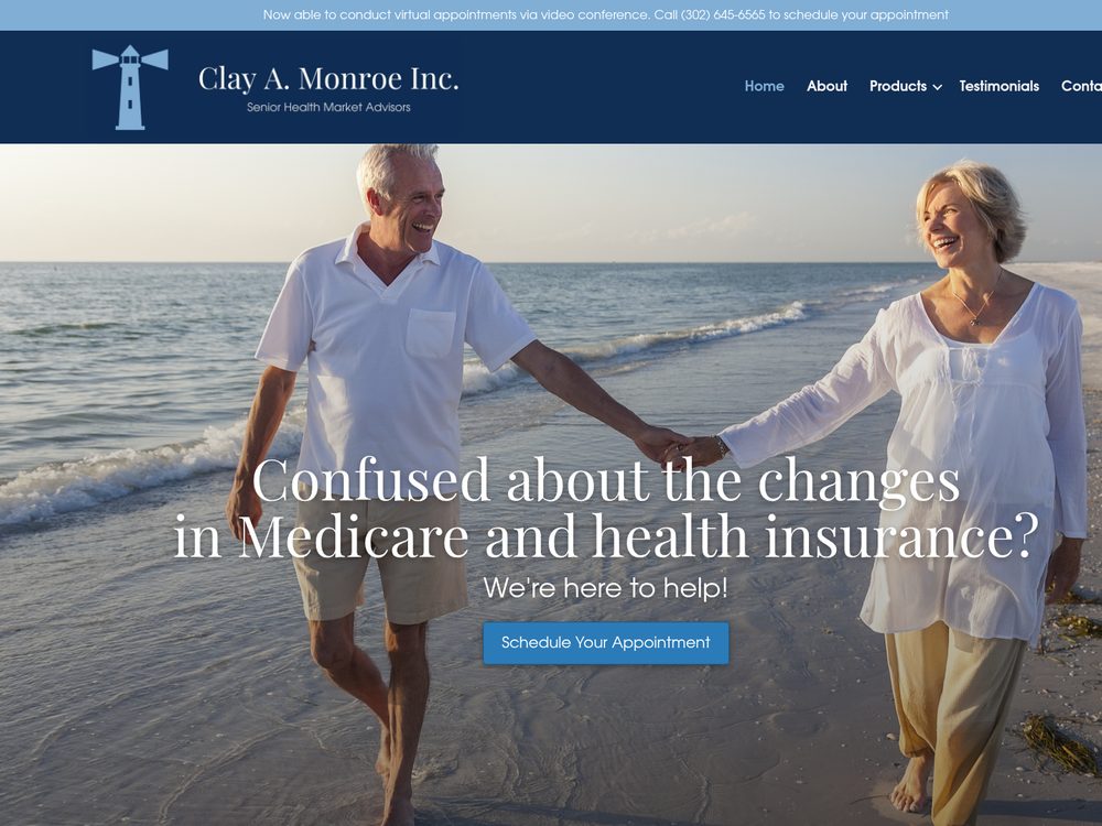 Clay Monroe &mdash; website by Techno Goober
